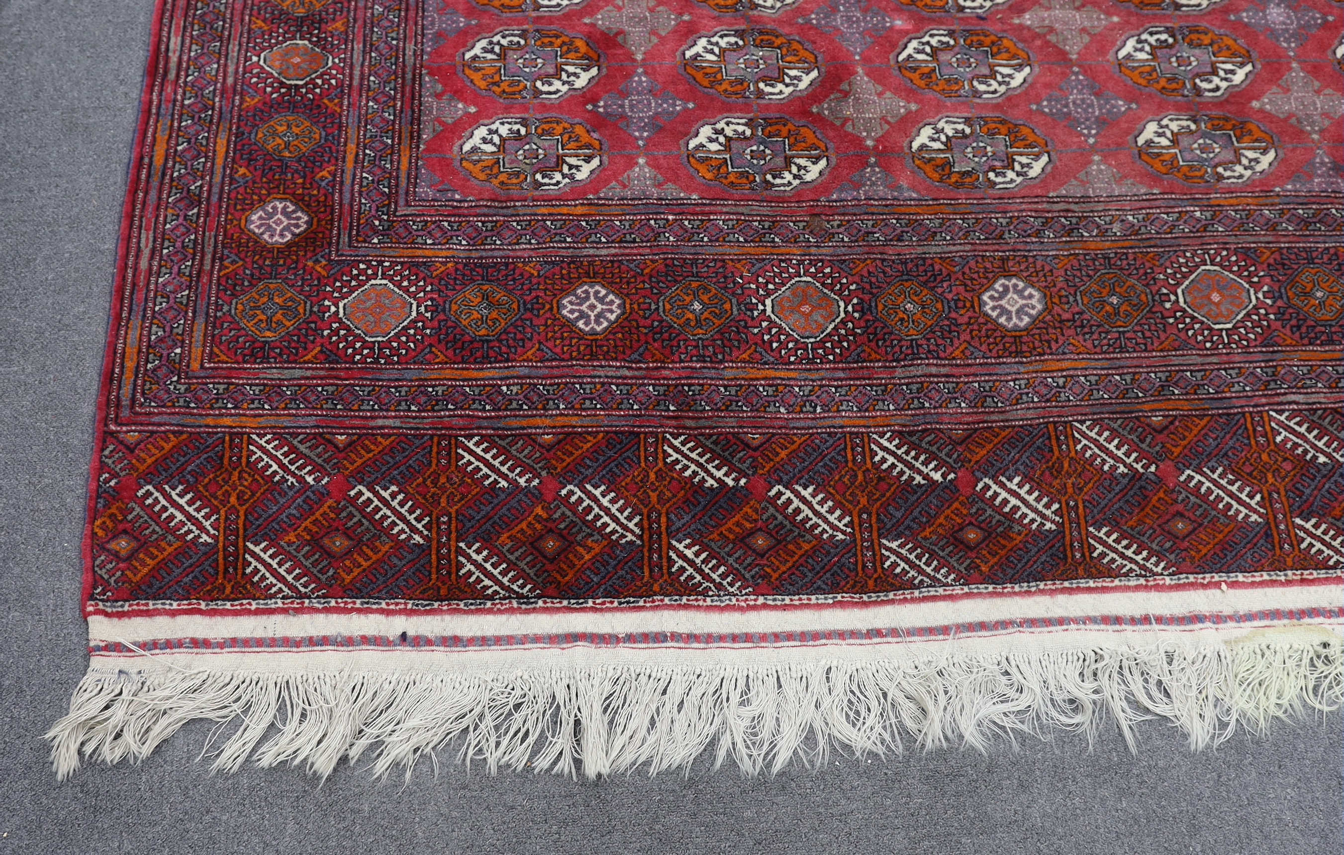 A Bokhara carpet, 290 x 202cm